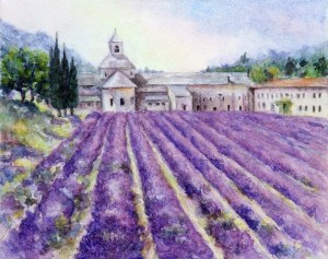 McLaren, EG, Lavande, 16x20, wc on canvas ssf